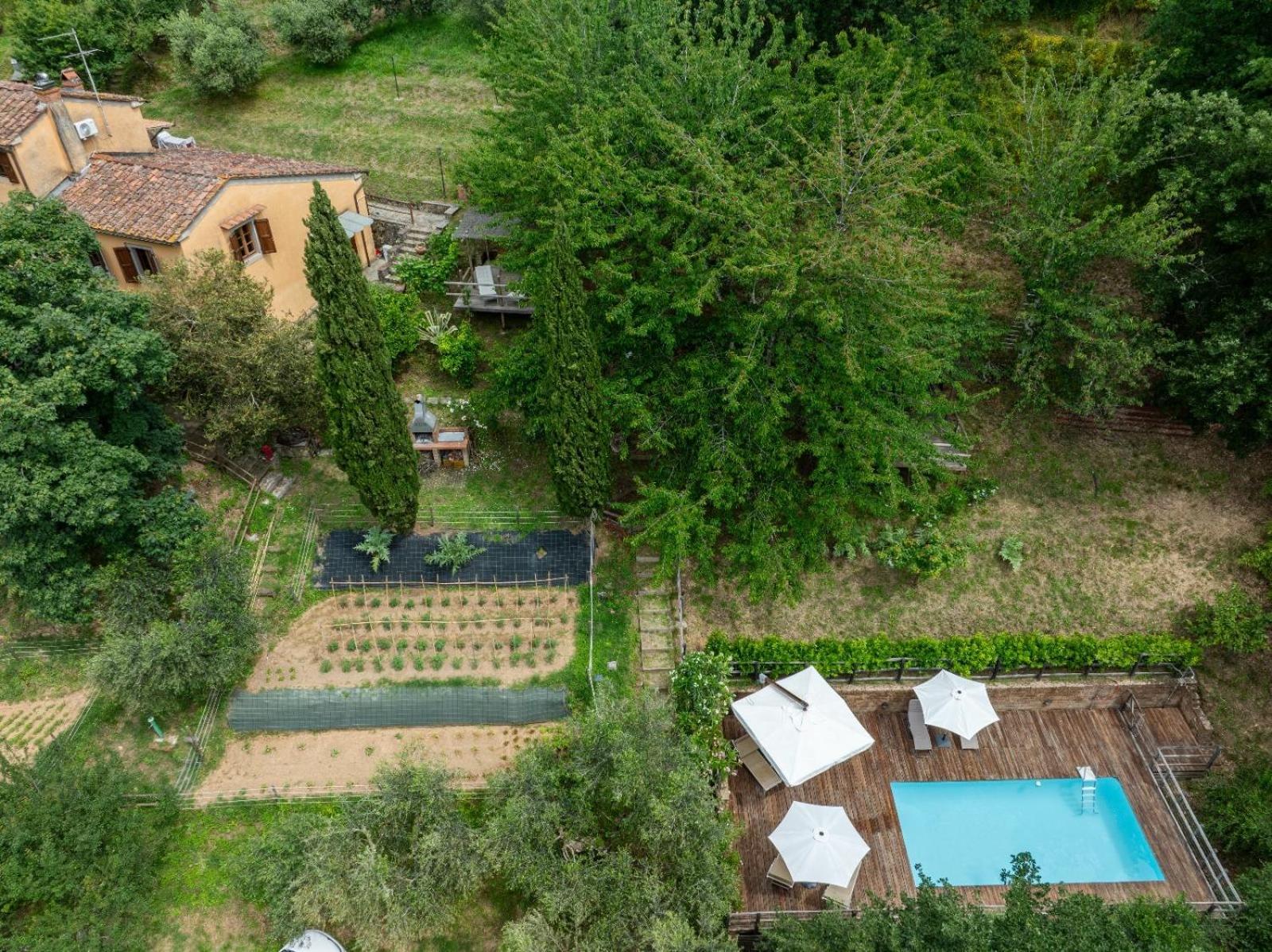 La Casa Sui Colli Villa Uzzano Luaran gambar